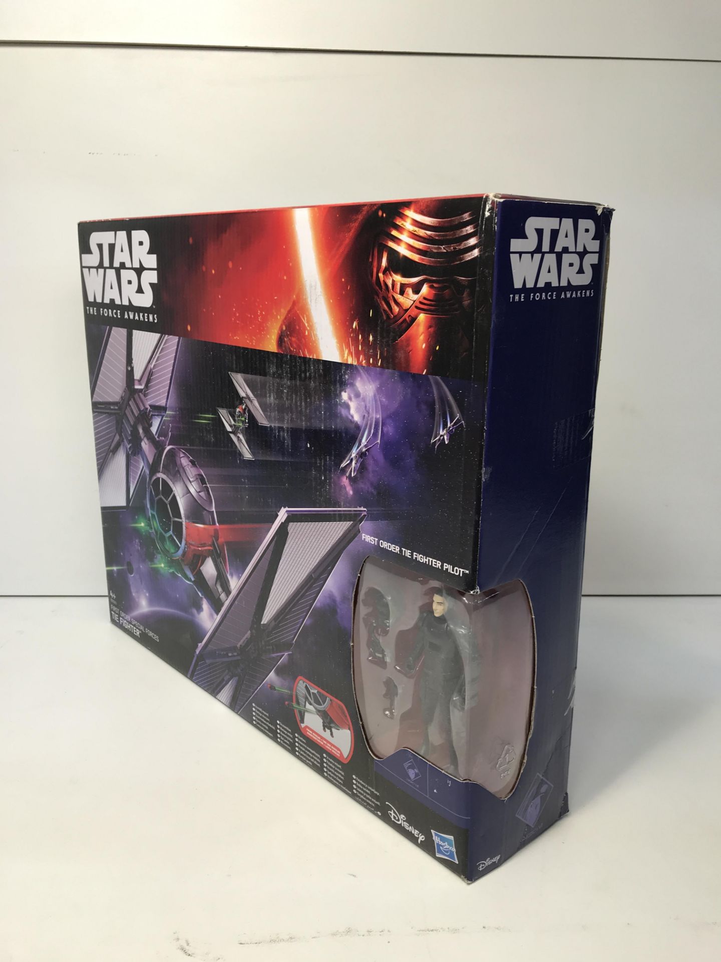 1 x Star Wars - B3920 - Force Awakens Tie Fighter Toy with First Order Pilot 3.75 Inch Action Figure - Image 5 of 5