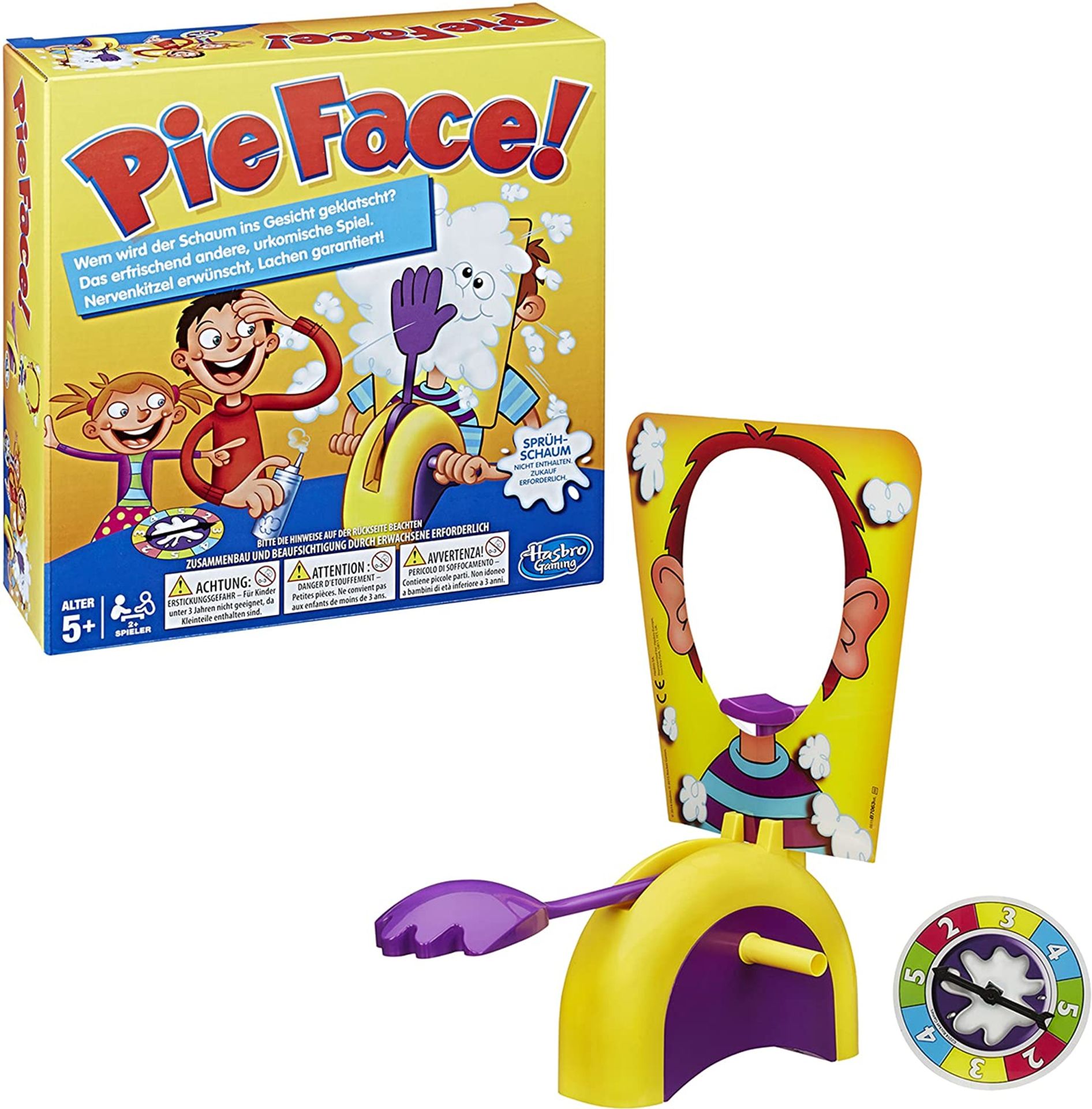 1 x Hasbro Pie Face - German version |5010994947057