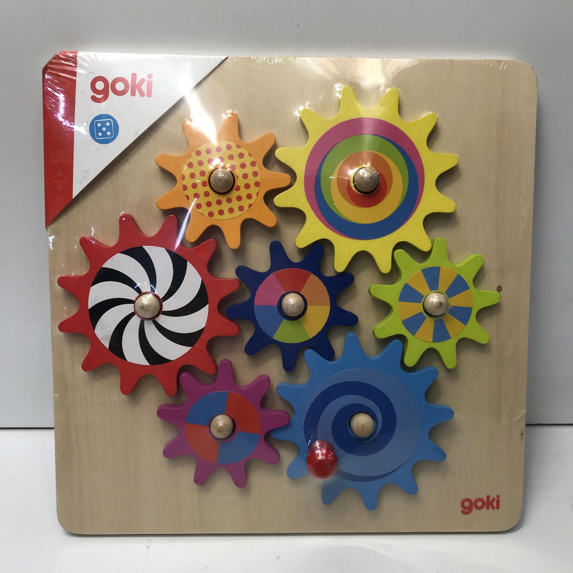 19 x Goki Tandwiel Puzzel cogwheel game |4013594585309 - Image 3 of 5