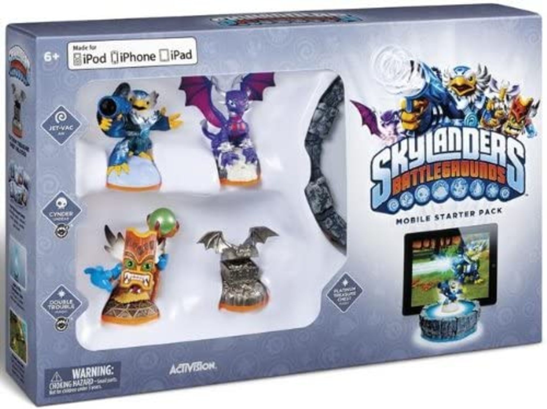 1 x Skylanders Battlegrounds: Starter pack for Apple iPod, iPhone mobile and ipad tablet (Apple iOS)