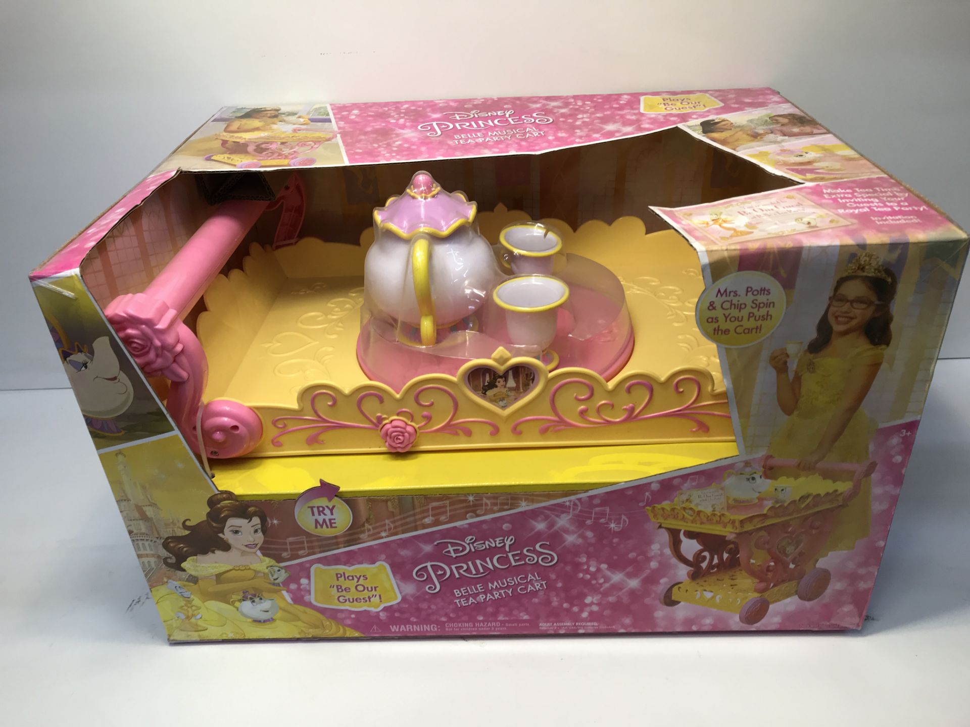 1 x Disney Princess Belle Tea Party Cart Accessory |039897007663 - Image 3 of 5