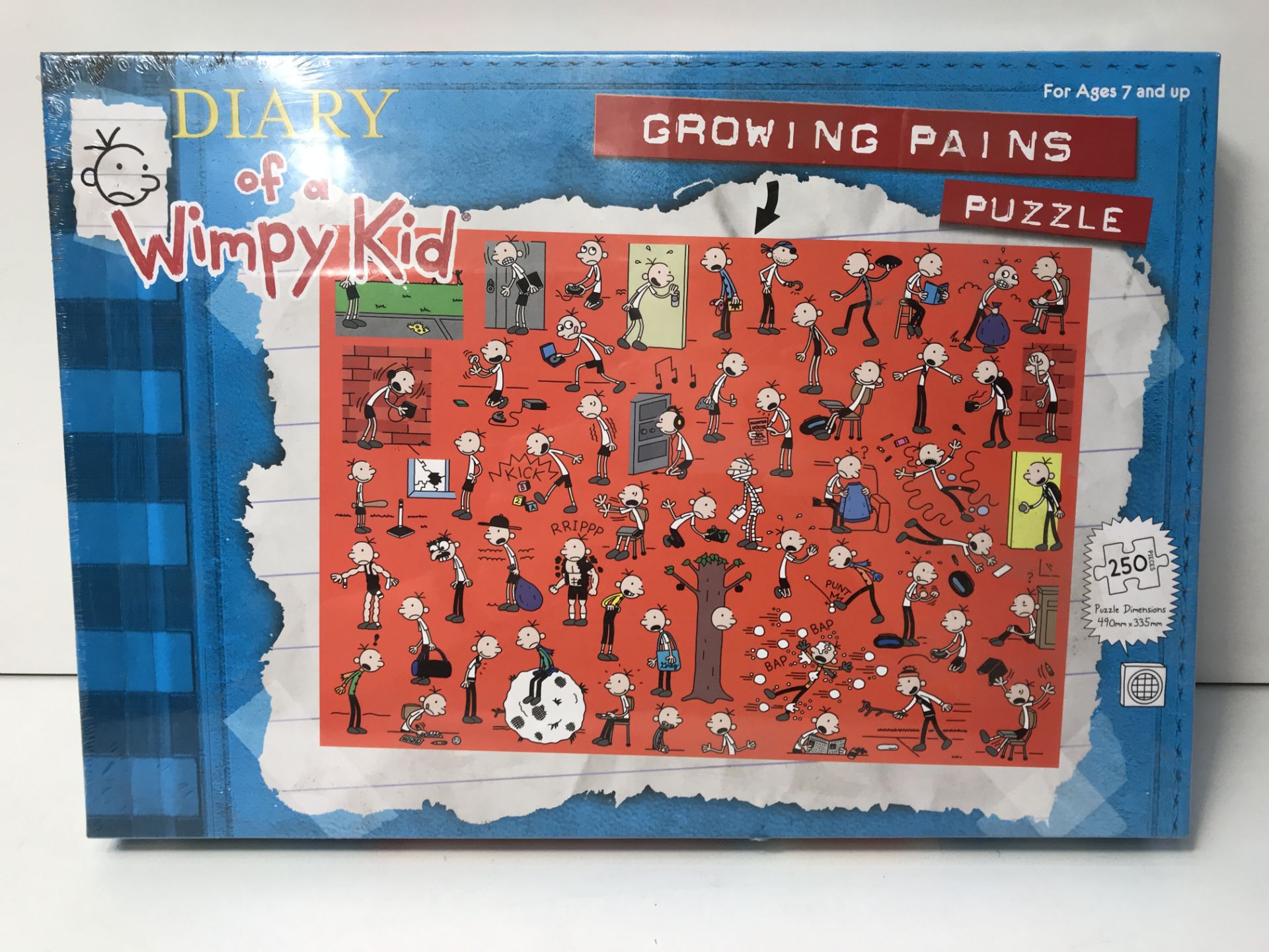 1 x Paul Lamond Diary of a Wimpy Kid Growing Pains Puzzle (250-Piece) |5012822052759 - Image 2 of 4