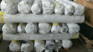 1 x Pallet of Swoon textile to contain 35 Rolls of Linnen / Cotton Textile - Appx 1100 Metres