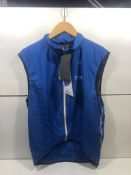 Funkier WV-1506 Windbreaker Gilet in Blue | S