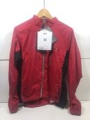 Funkier WJ1306 Waterproof Rain Jacket in Red | XXL