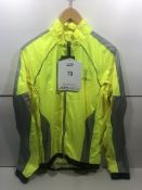 Funkier WJ1301 Lightweight Waterproof Jacket in Yellow