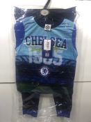 Chelsea Childrens Pyjama Top & Bottoms Set | 5-6 Years