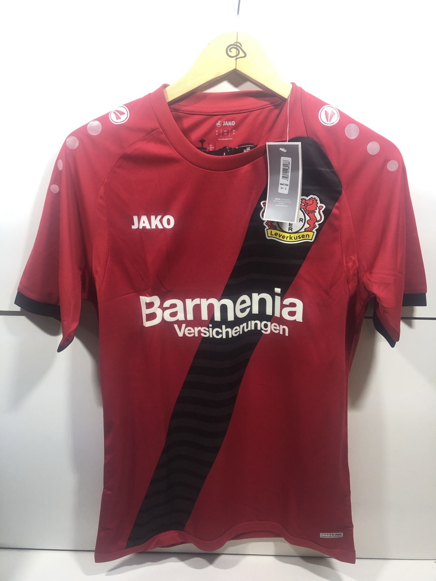 Jako 2016/2017 Bayer Leverkusen Replica Home Jersey | XS