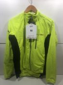 Funkier WJ1306-YE Waterproof Rain Jacket in Yellow | L