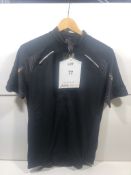 Funkier J730-5 Short Sleeve Cycling Jersey in Black | XXL