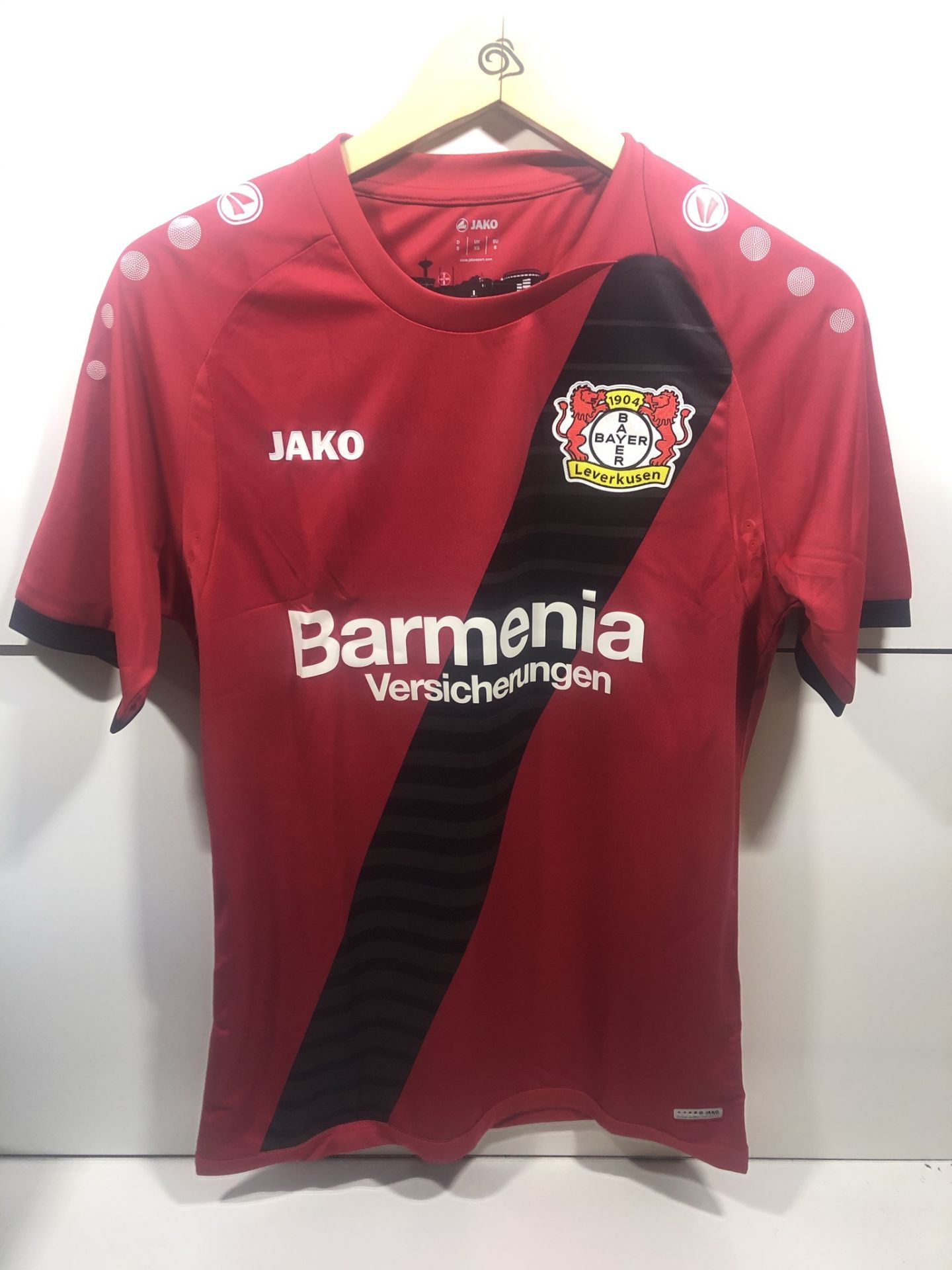 Jako 2016/2017 Bayer Leverkusen Replica Home Jersey | XS - Image 2 of 4