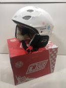 Dirty Dog Eclipse 46030 Ski/Snowboard Helmet in Shiny White | S