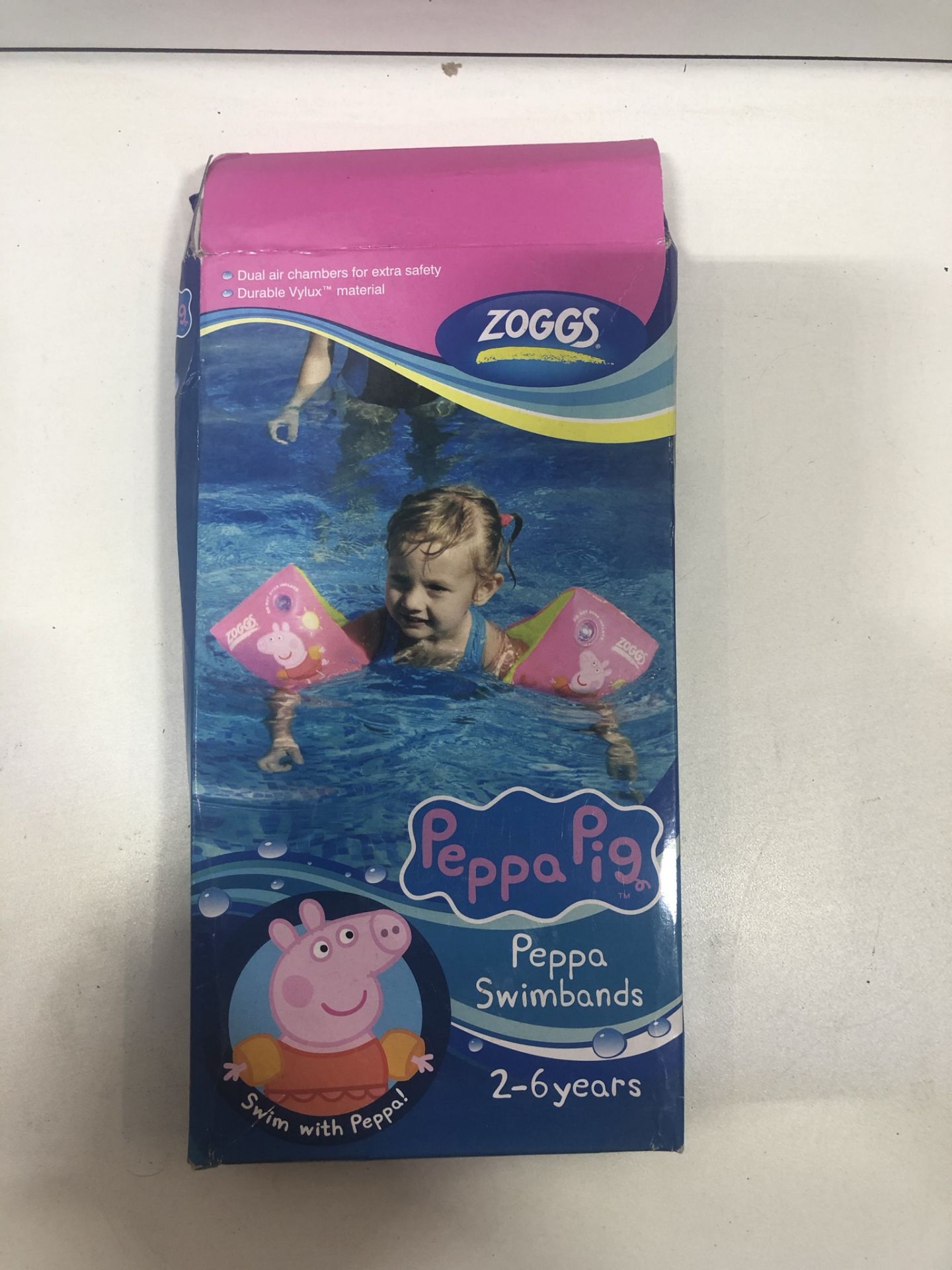 Zoggs Peppa Pig Themed Swimming Armbands | 2-6 Years