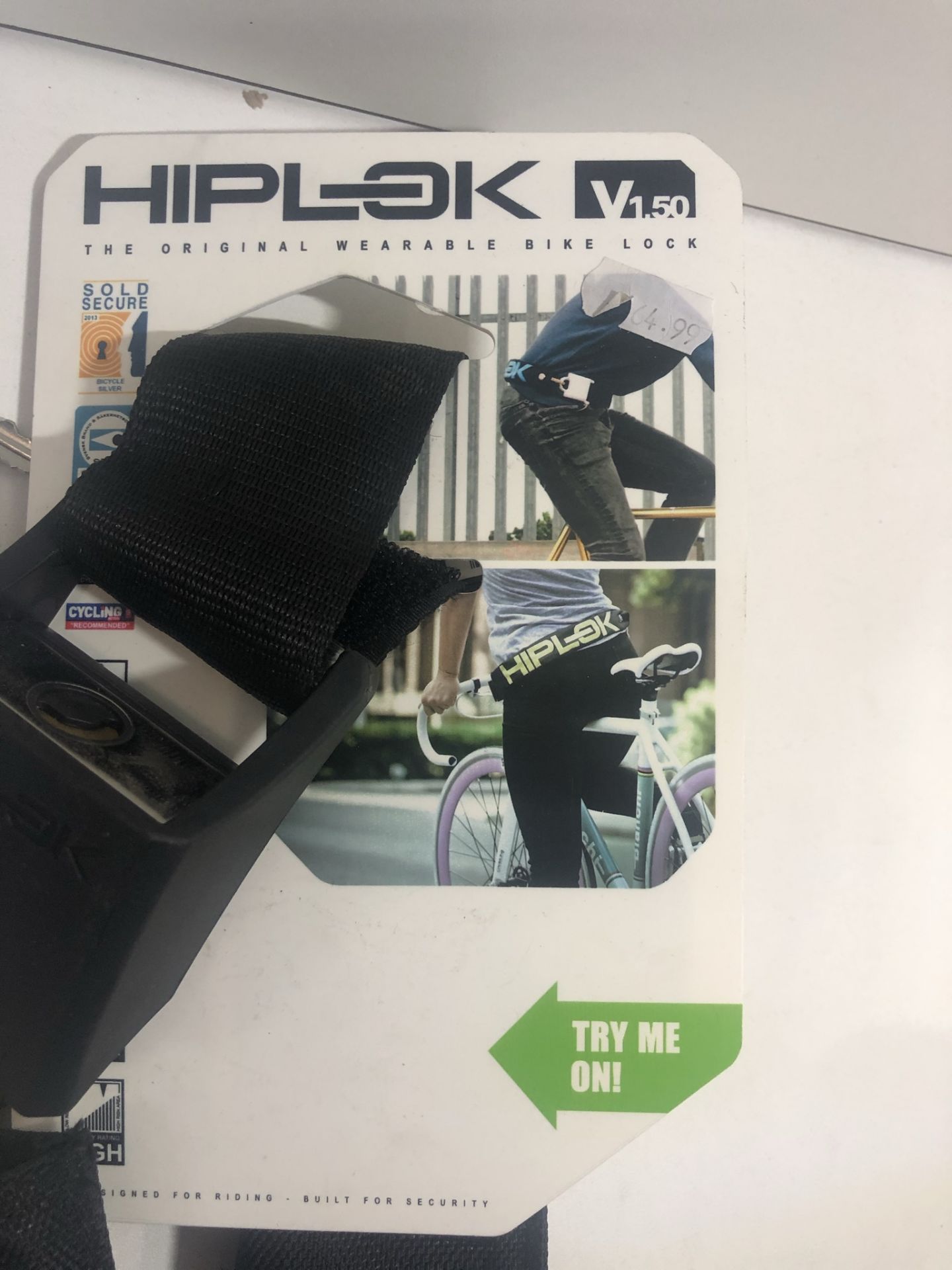 Hiplock VI.50 Wearble Bike Lock - Image 2 of 2