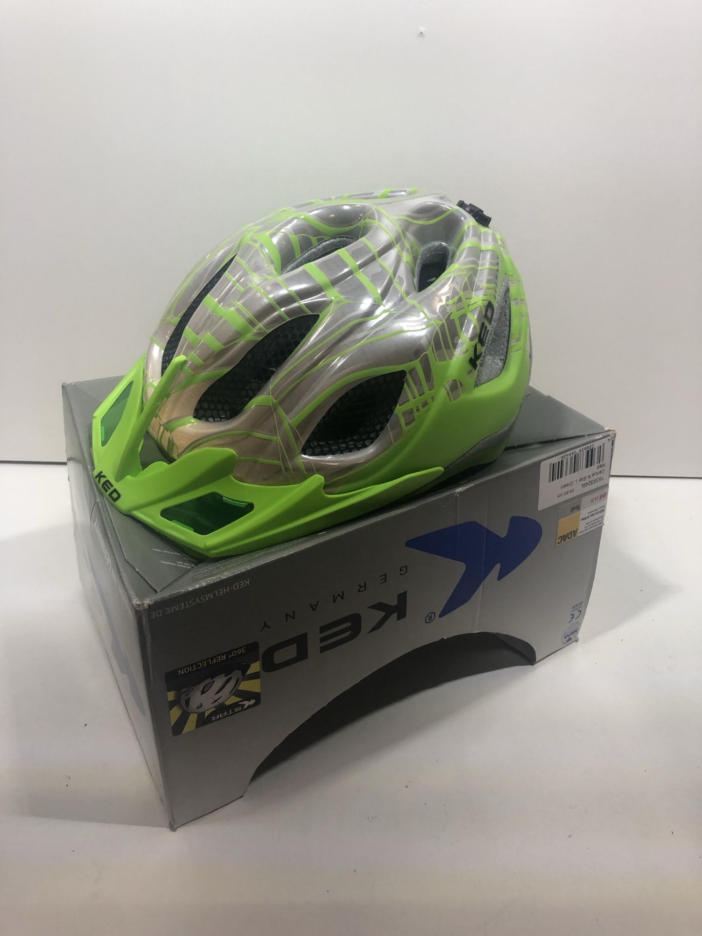 KED Certus K Star Bicycle Helmet in Green | 55-63cm