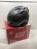 Dirty Dog Eclipse 46008 Ski/Snowboard Helmet in Carbon | S