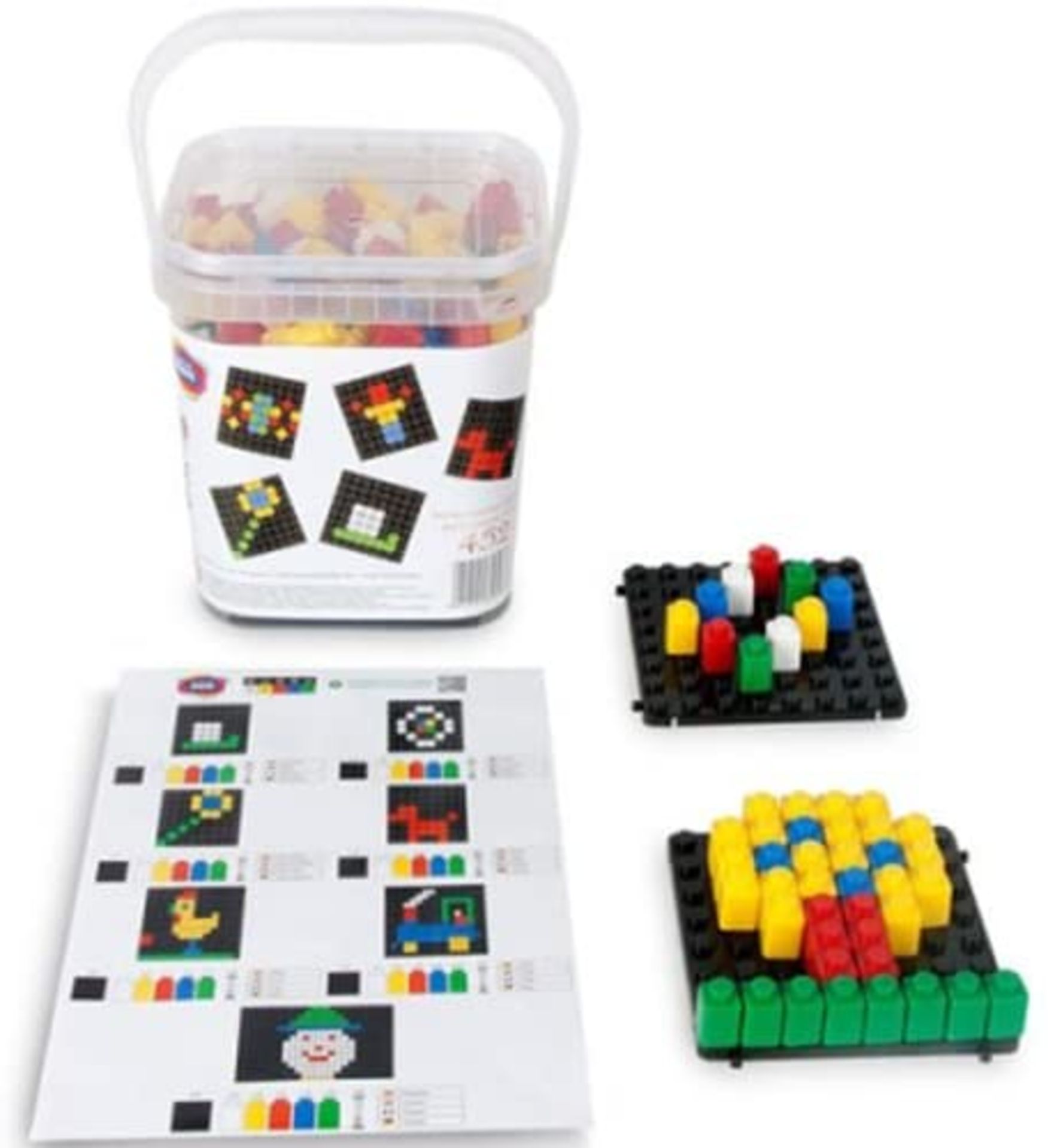 5 x Game Movil Game Movil84808 452 Pieces Pixel Colour Mosaic with Sand Timer, Multi-Color |84124998 - Image 2 of 5