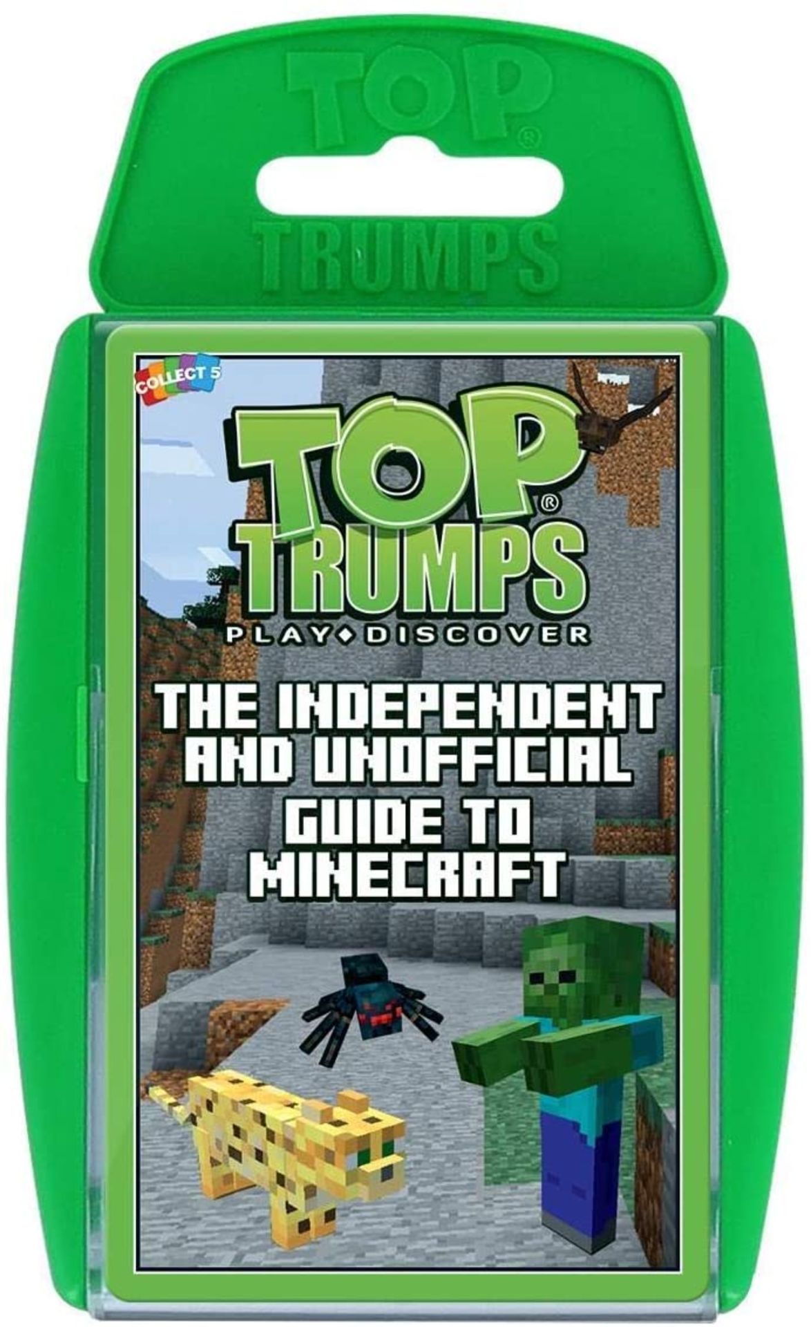 30 x Top Trumps 037310 The Unofficial and Independent Guide to Minecraft Card Game, Green |503690503
