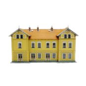 3 x IGRA Model 162015 Gauge N Station building Jemnice, Laser-Cut Kit |8594170443146