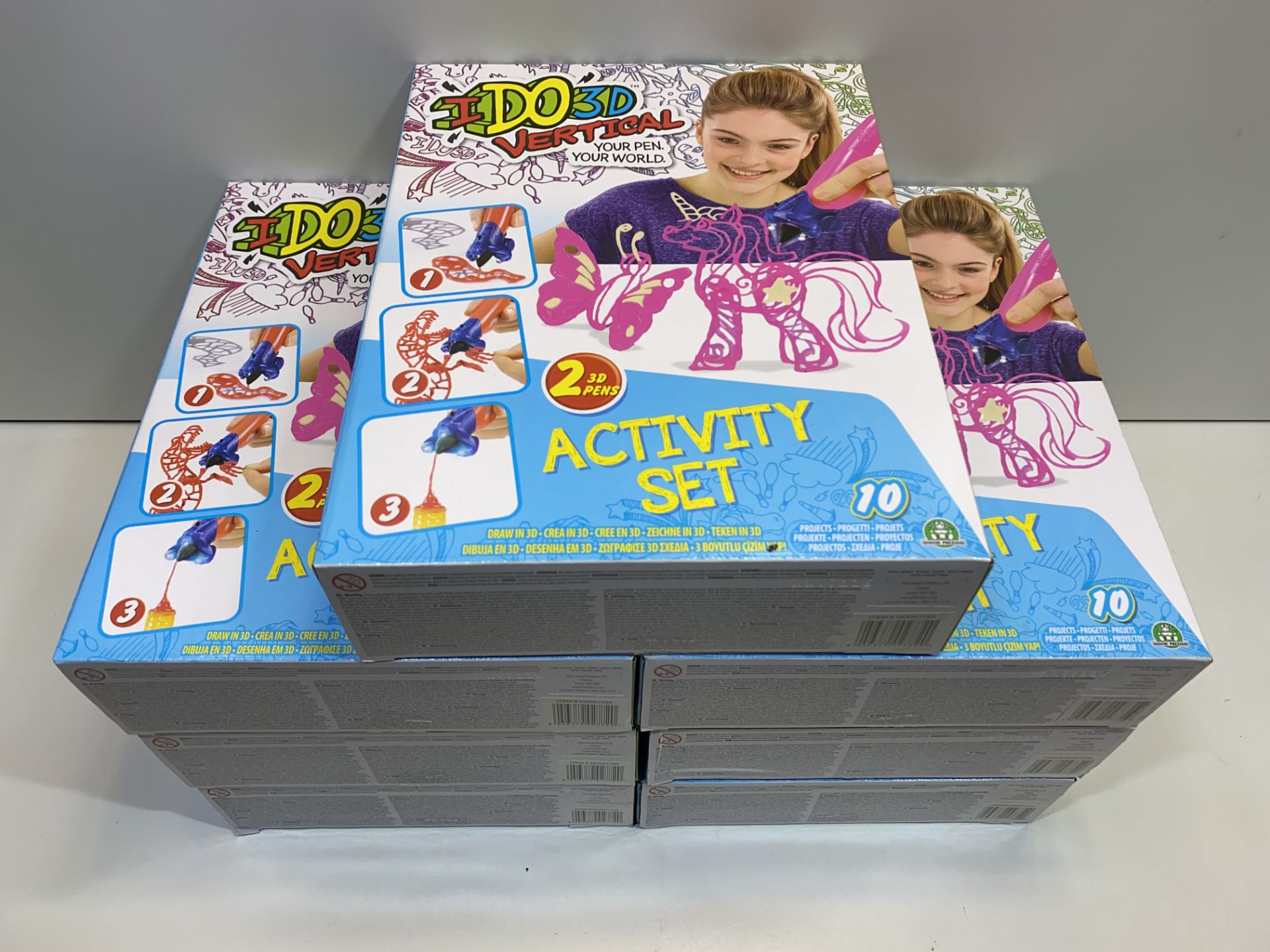 7 x I DO-3D Vertical Activity 2 3D Pen Activity Set |8056379027720 - Image 2 of 3