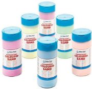 1 x Baker Ross Fluorescent Coloured Sand For Kids Art Supplies, Crafts & Textured Paint Effects (Pac