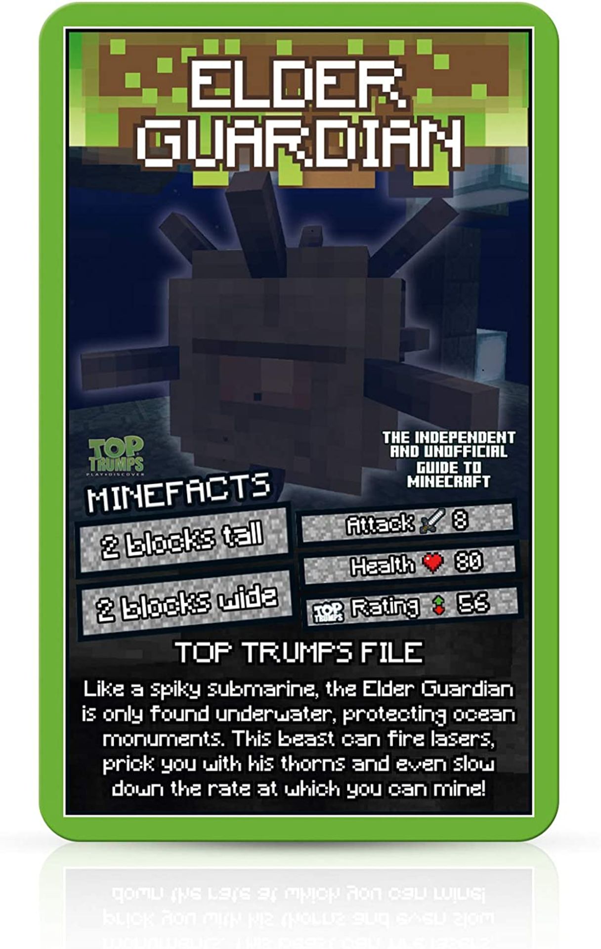 30 x Top Trumps 037310 The Unofficial and Independent Guide to Minecraft Card Game, Green |503690503 - Image 3 of 7