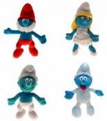 1 x 4 x Smurf soft toys |B009CTVG7Q