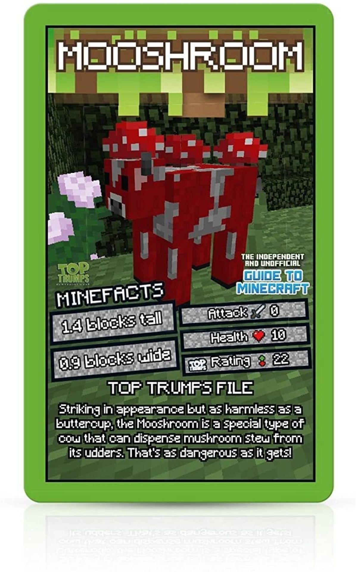 30 x Top Trumps 037310 The Unofficial and Independent Guide to Minecraft Card Game, Green |503690503 - Image 2 of 7