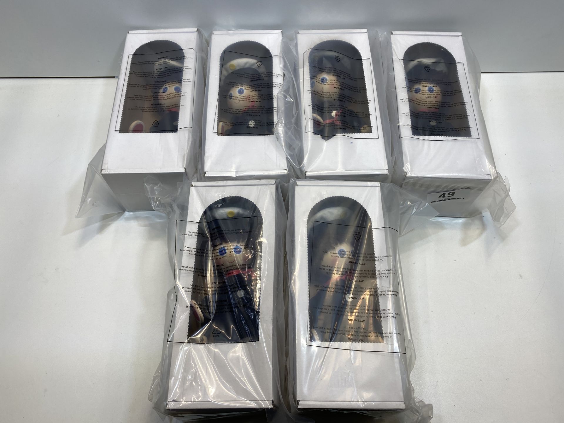 6 x Masek Fexible figure doll - Policeman |8591902632908