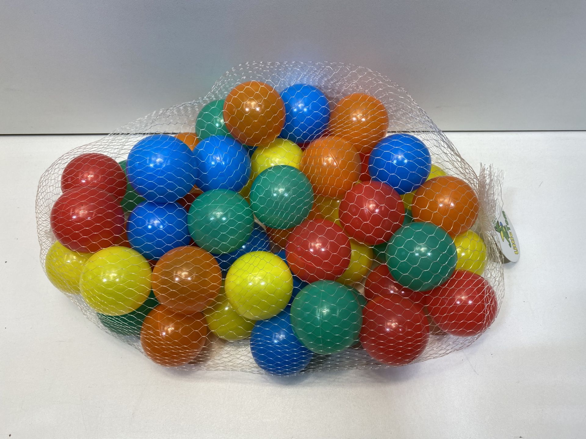 14 x LittleTom 50 Plastic Balls 5.5 cm for Ball Pits Children Kids Baby Pool Balls multi-coloured |4 - Image 2 of 3
