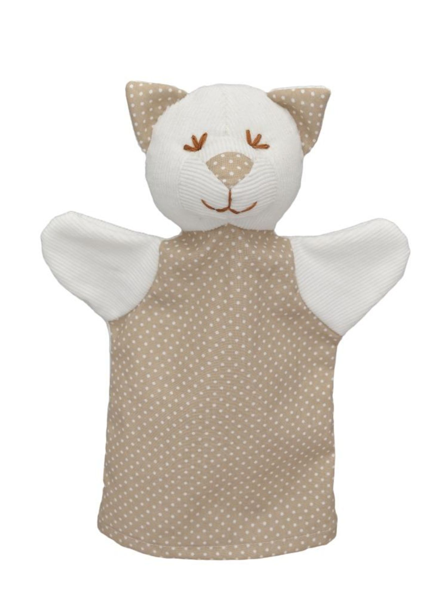 4 x Hand puppet - MIMI cat, polka dot |8590121204040