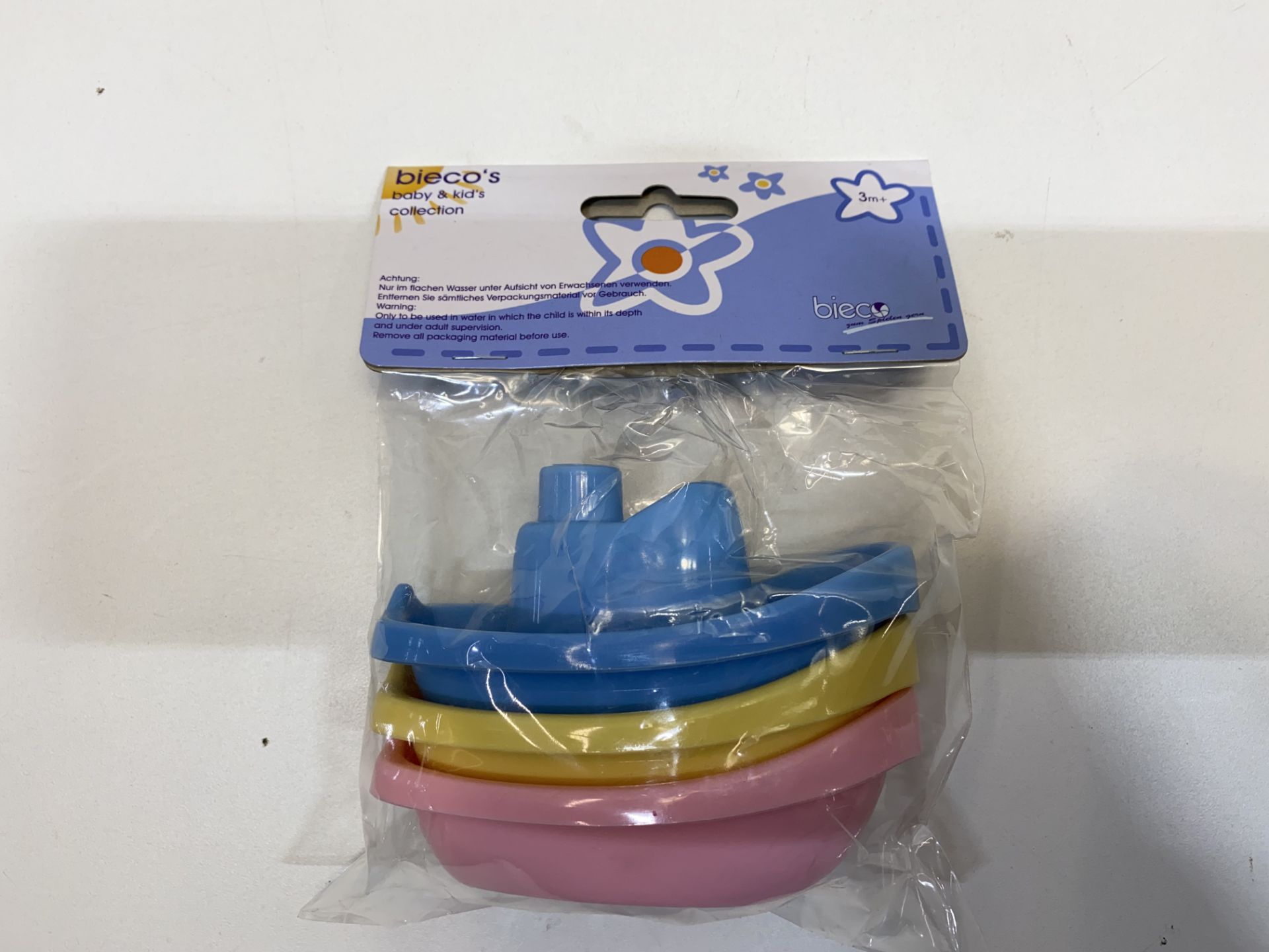 13 x Bieco 3 stacking boat bath toy sets |4005544118590 - Image 2 of 4