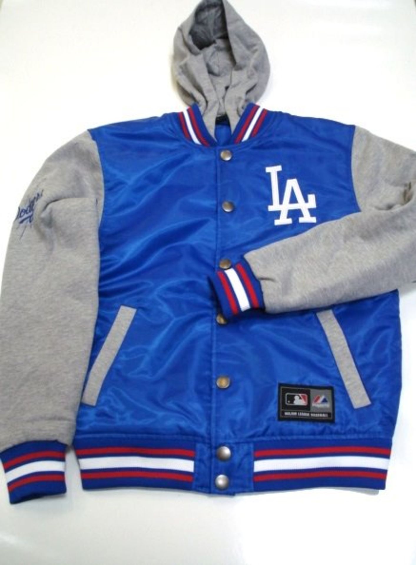 Men's Majestic LA Dodgers Redfield Hooded Jacket
