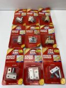 9 x ERA 827-12 White Window Stay Bolt with Key