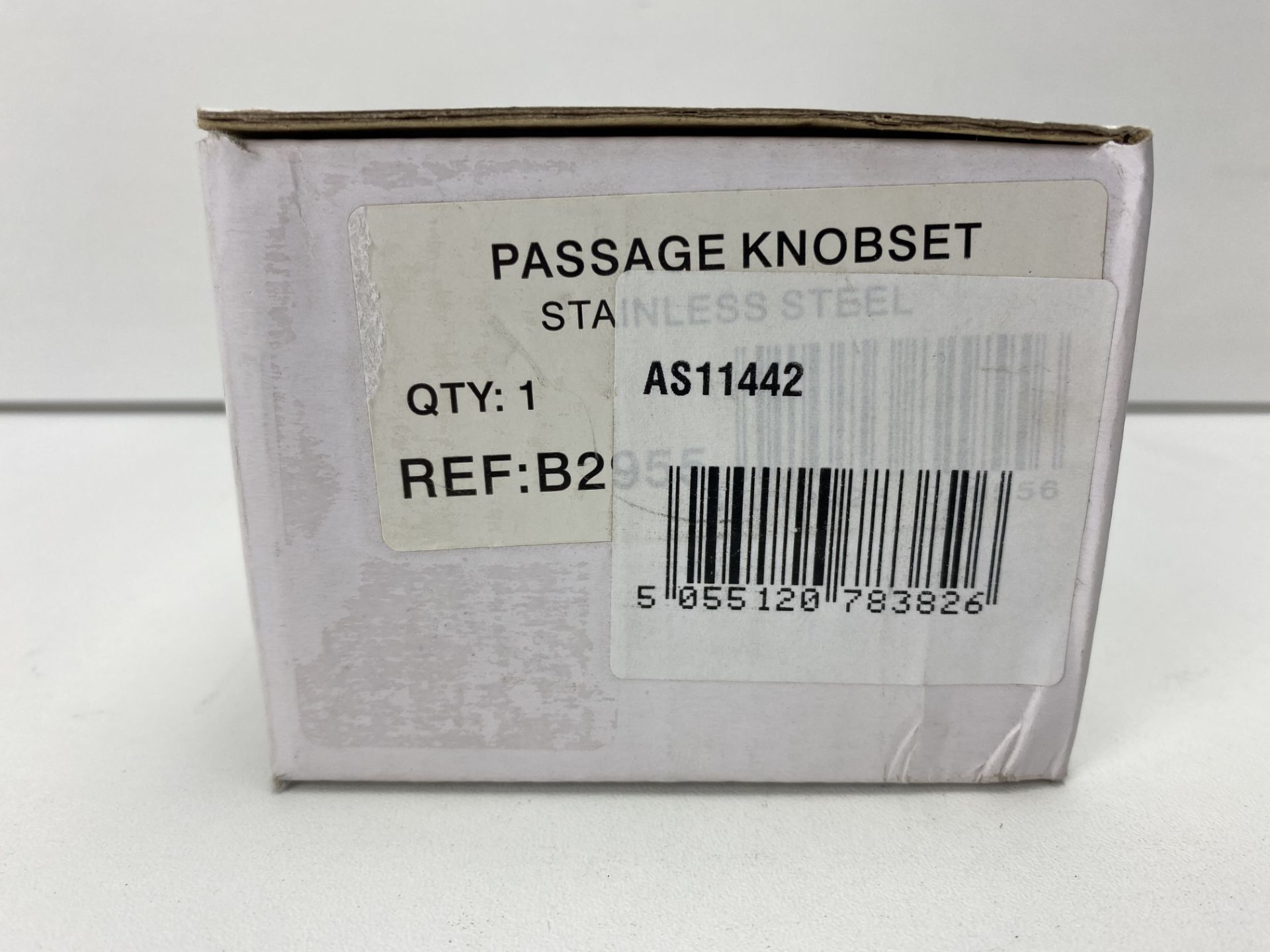 4 x ASEC Passage Knobset - Stainless Steel - Image 2 of 3