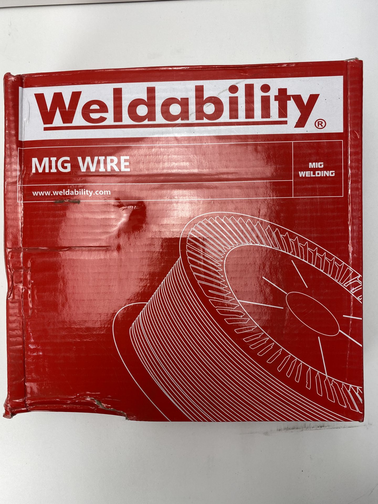 2 x Weldability Sif VZ181215LW A18/G3Si1 MIG Wire 1.2mm 15kg - Image 2 of 2