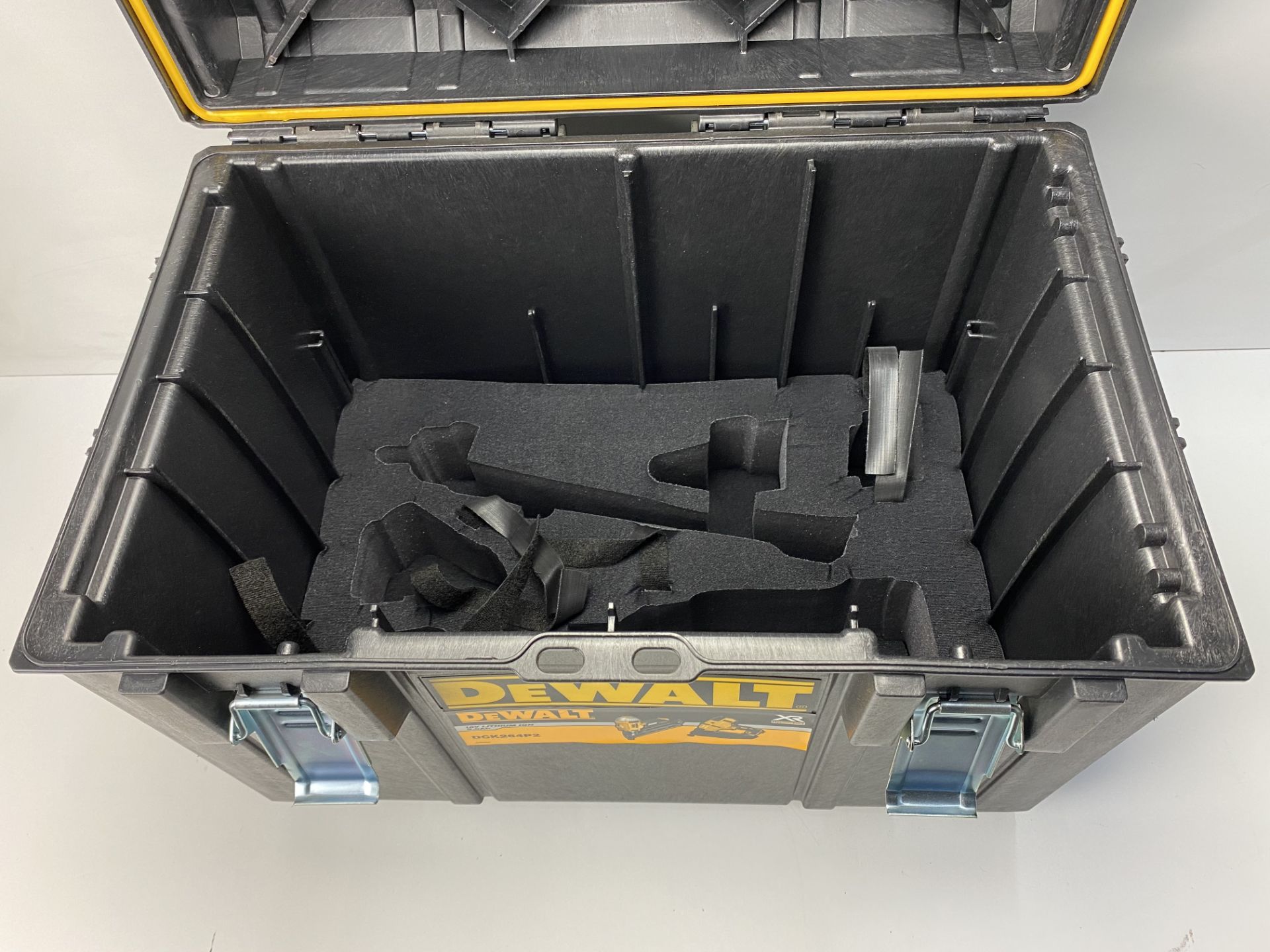 DeWalt DCK264P2 18v 2x5.0Ah Li-ion XR 1st and 2nd Fix Nailer Twin Kit TSTAK CASE ONLY! - Image 3 of 3