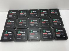 15 x Wera WER347523 BiTorsion Diamond Pz2 Bitsbox