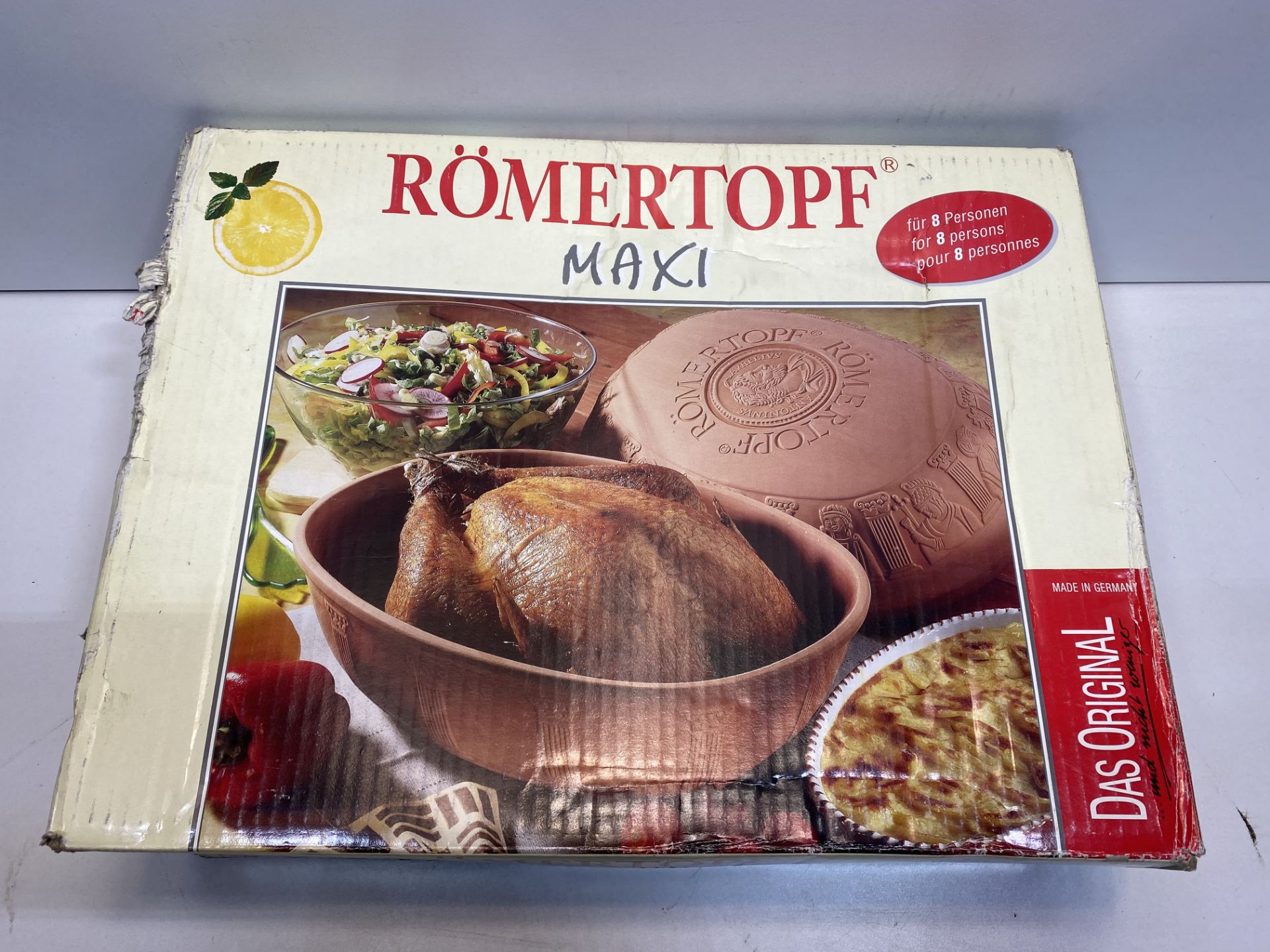 Römertopf Maxi Cooking Pot for 8 People | B001PPEPMI