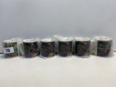 6 x Graffiti Mugs