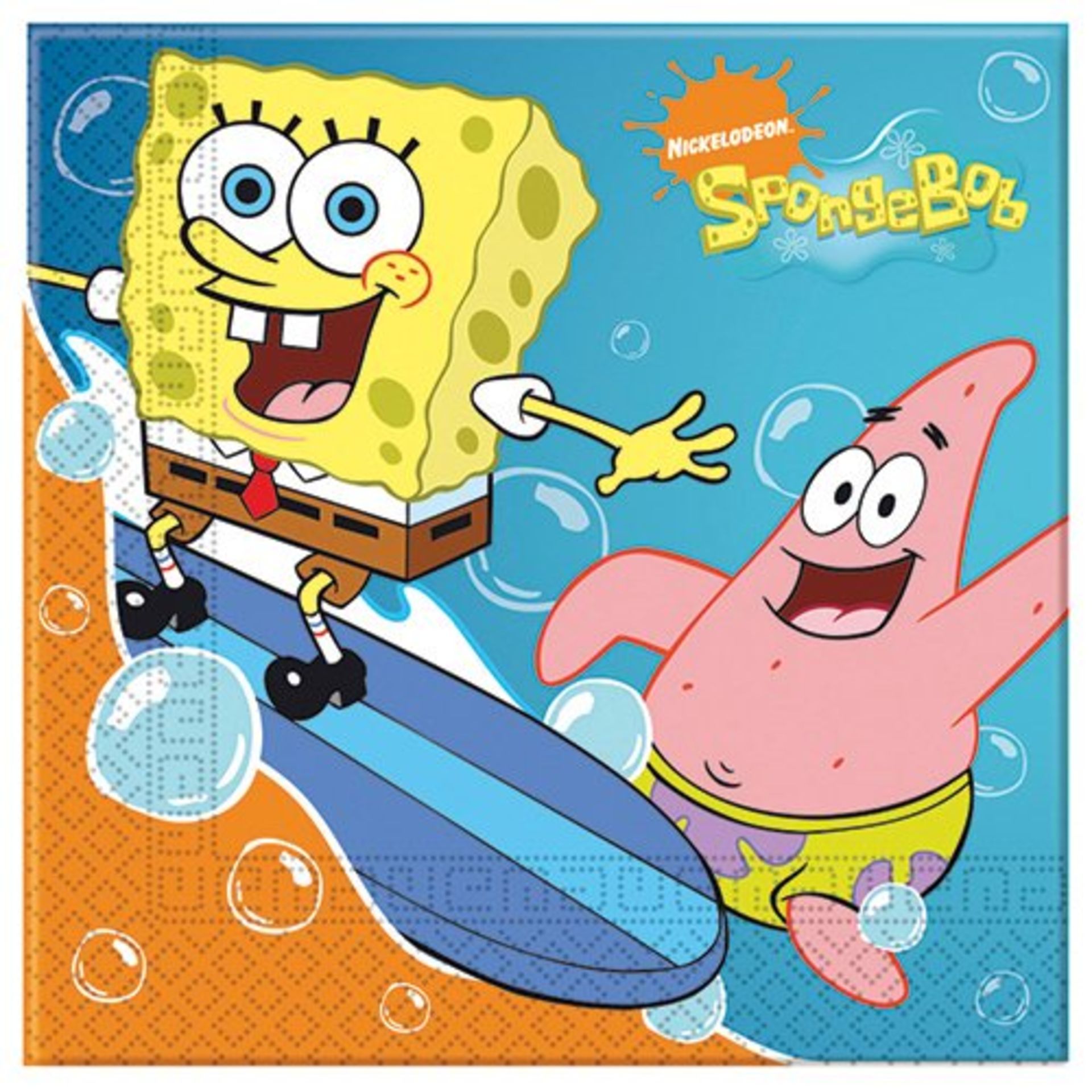 15 x SpongeBob SquarePants Napkin Packs | 5201184027400