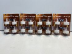 4 x Packs of 4 LED Tea Lights | 4260276081806