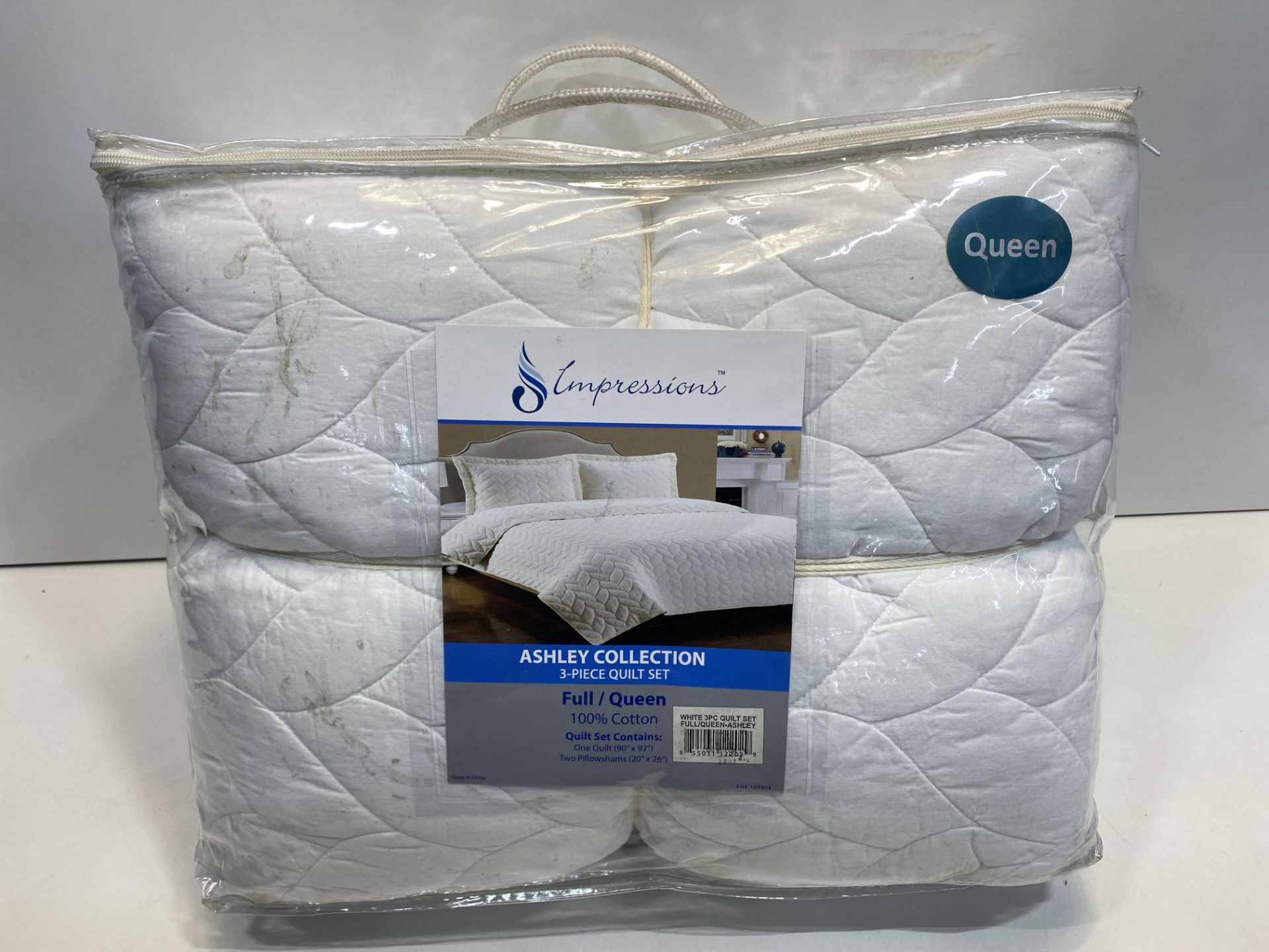 Impressions 3-Piece Full/Queen Quilt Set | 855031122029 - Image 3 of 5