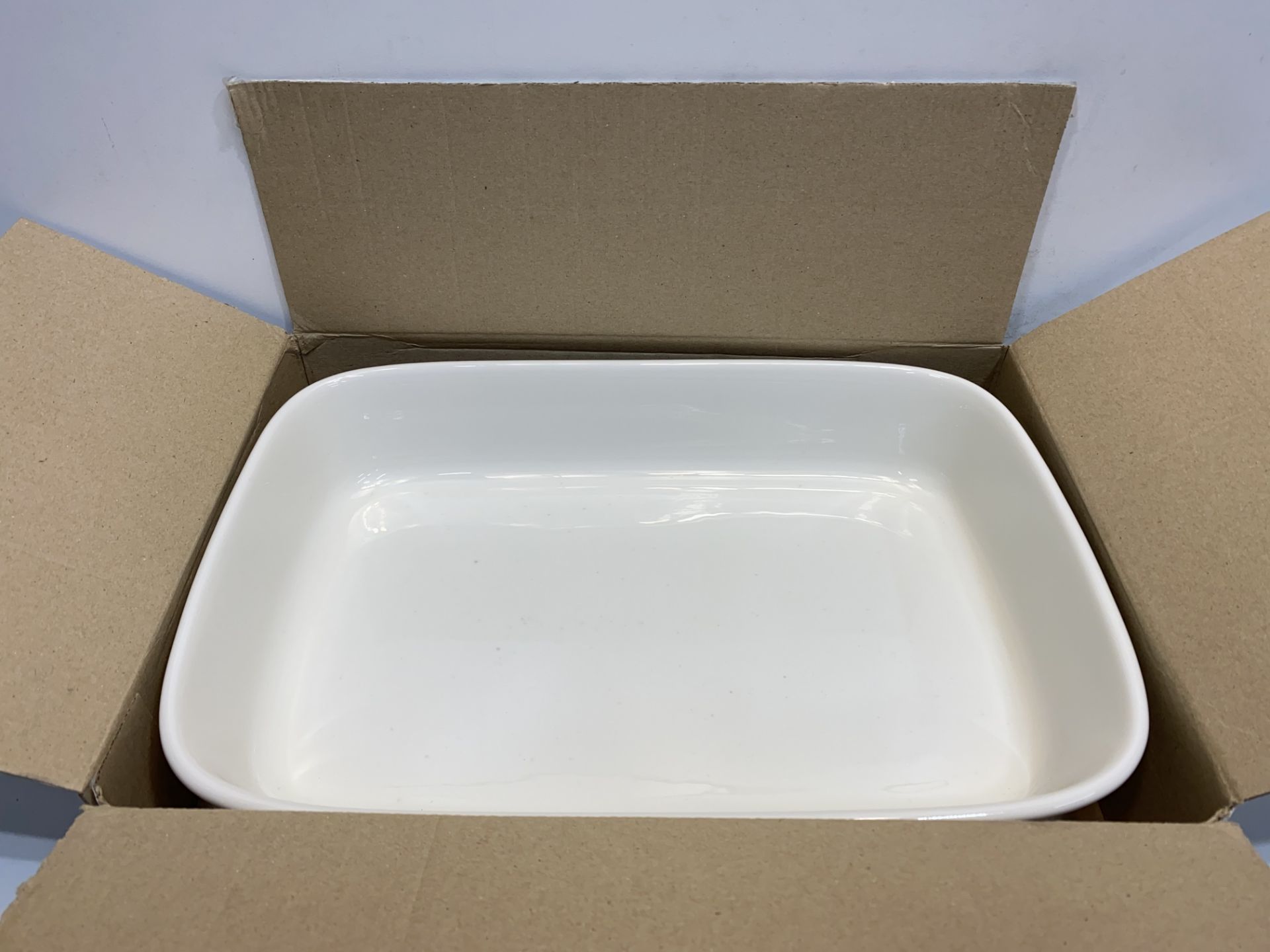 White Rectangular Baking Dish | 700953246653 - Image 3 of 3