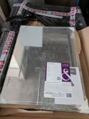 150 x Cooke & Lewis Wall Mirrors New and Sealed | RRP £2,000