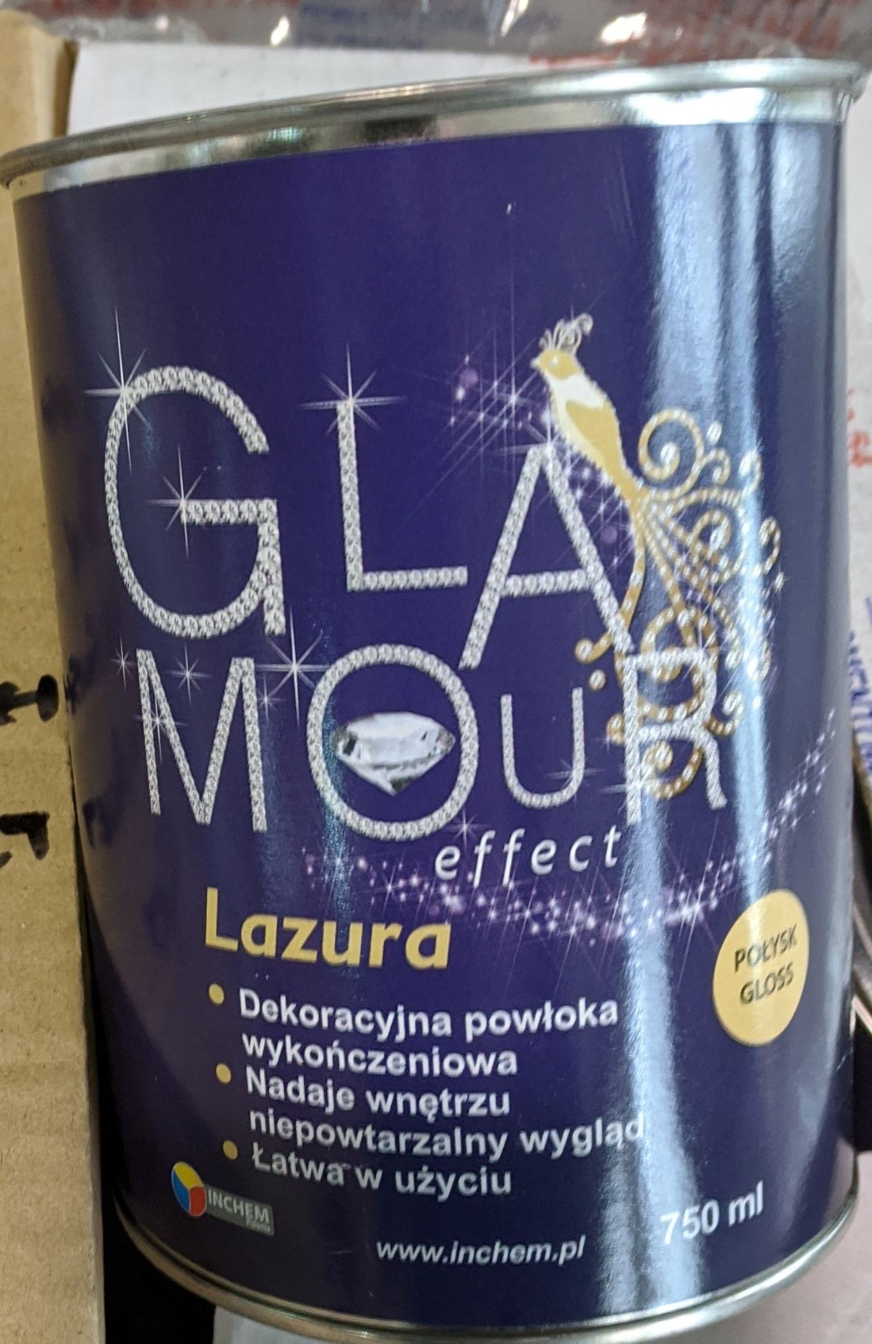 432 Tins Brand New & Sealed Lazura High Quality Gloss Finish Varnish Glaze | 750ml | RRP £6,475