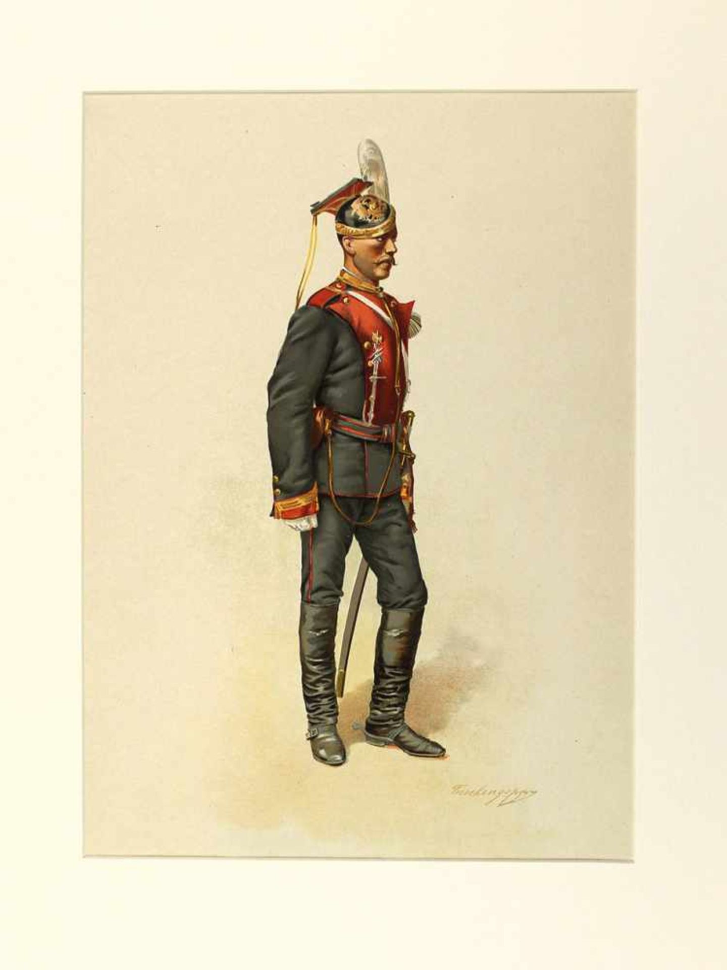 Dmitry Alexandrowitsch Benckendorff (1845-1917). Wachtmeister des Ulanen-Regiments der Leibgarde.