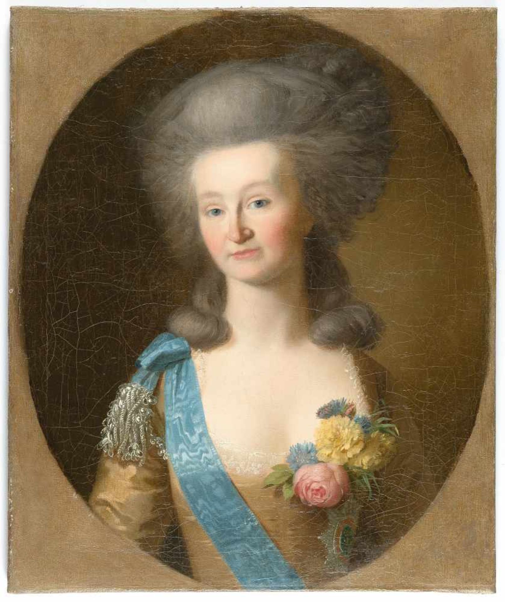 Johann Friedrich August TischbeinBildnis der Friederike Sophie Dorothea von Württemberg, geb. - Bild 4 aus 4