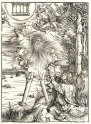 Albrecht DürerJohannes, das Buch verschlingendHolzschnitt auf Bütten mit Wz. „Dreieck mit