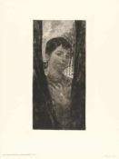 LOT WITHDRAWN | Max Klinger Beloved from afar (Memory). Abandoned plateEngraving and mezzotint on